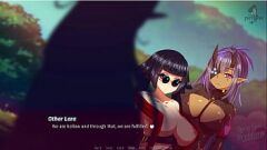 Redare Big Trouble for Lucy: Lesbian Hentai Kissing Action în partea 8