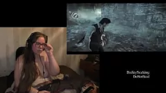 Играть Зло непослушного геймера внутри игры: явный фетиш брюнетки